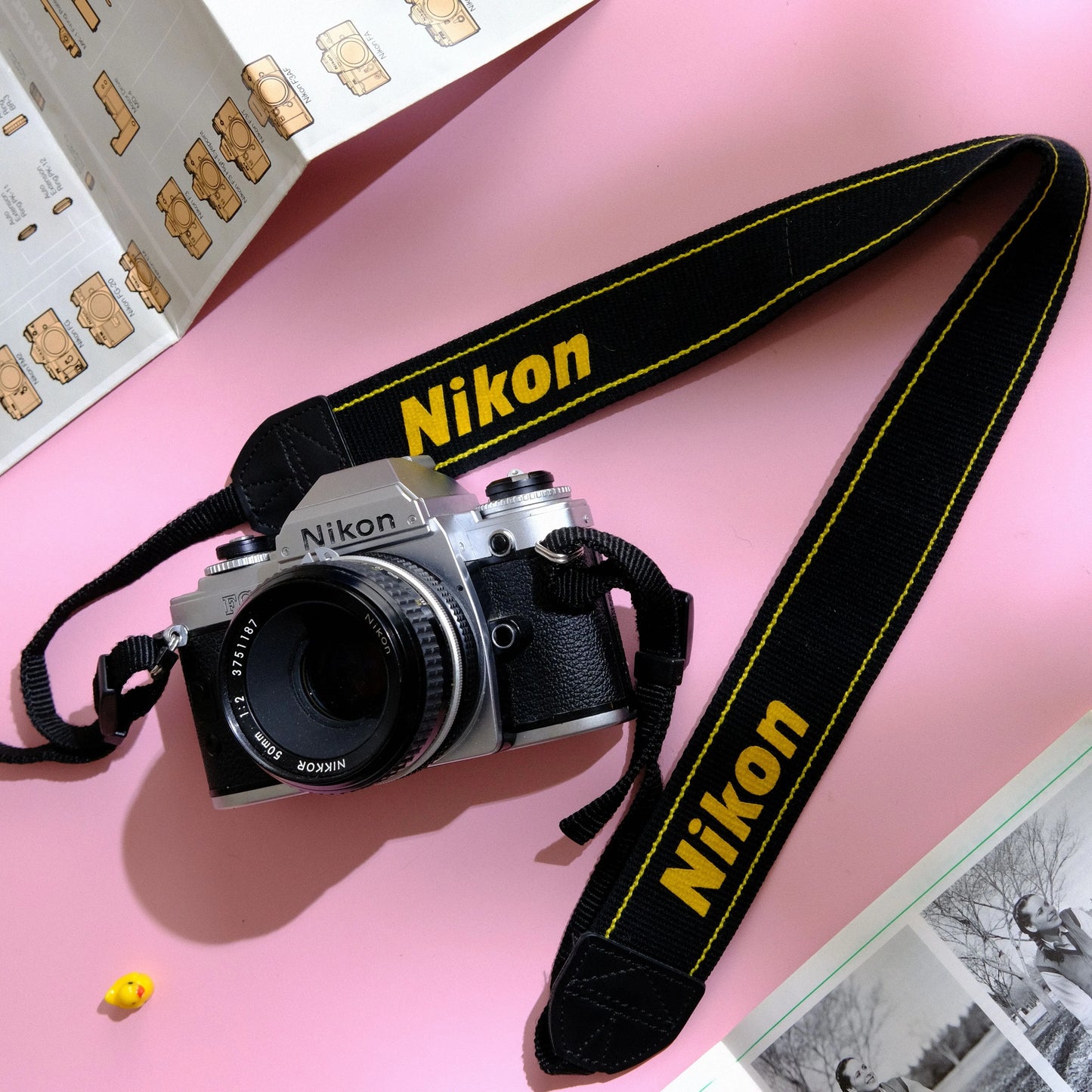 True Retro: Nikon Woven Camera Strap (2012)