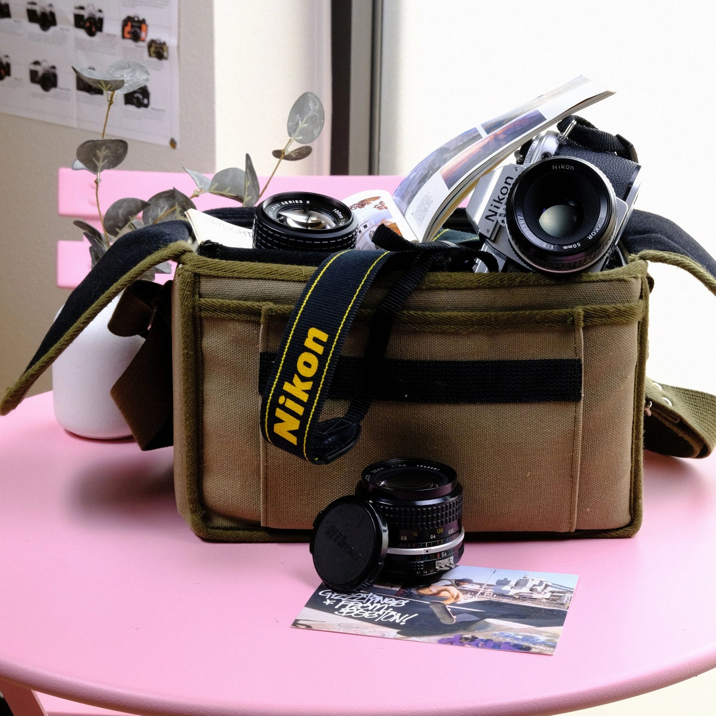 True Retro: Nikon Woven Camera Strap (2012)