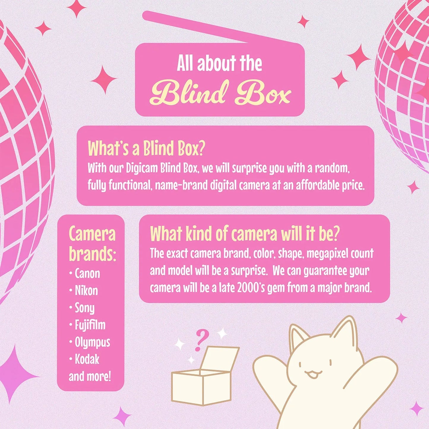 Mystery Digicam Blind Box | Point and Shoot Digital Camera