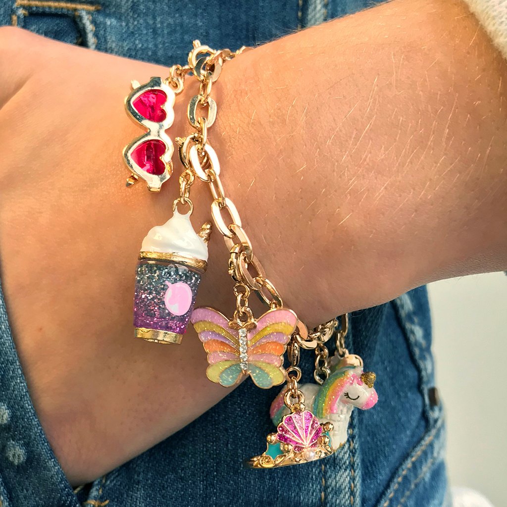 Charm It - Gold Chain Bracelet