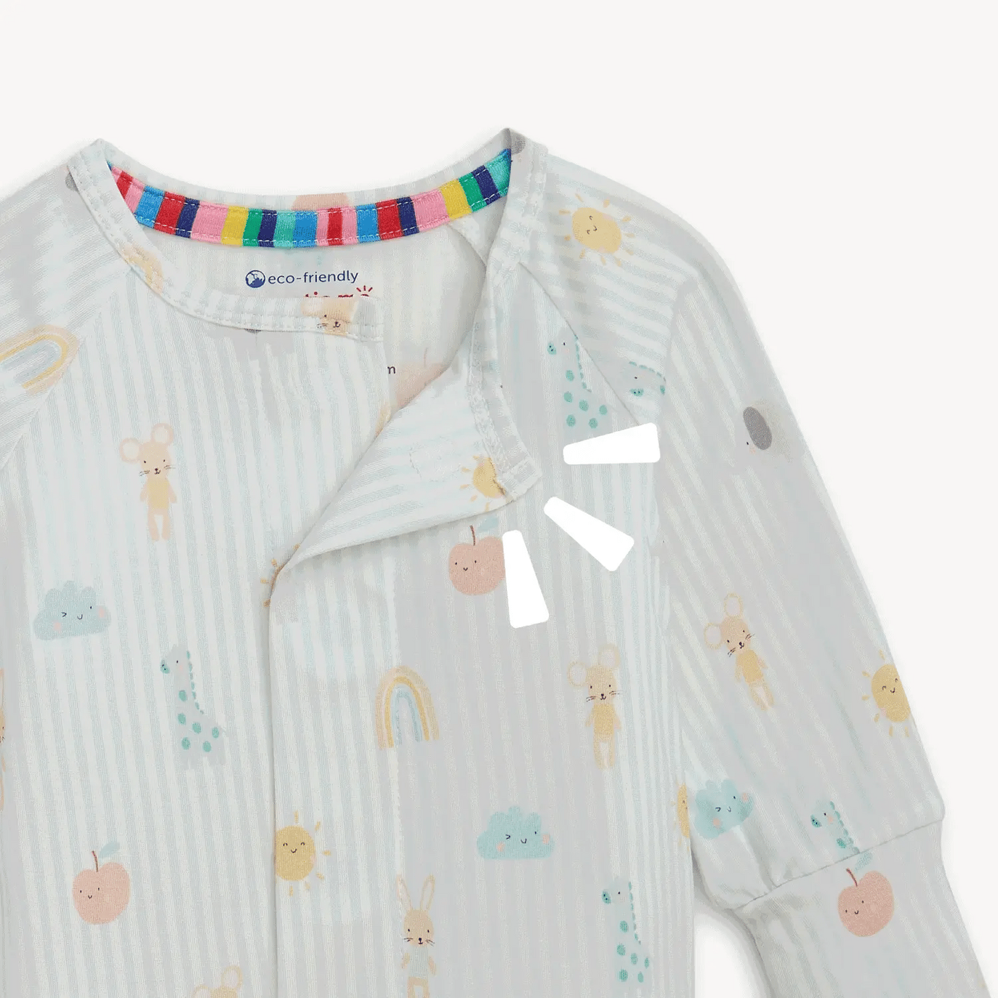 Lullaby Sky Blue Modal Magnetic Footie