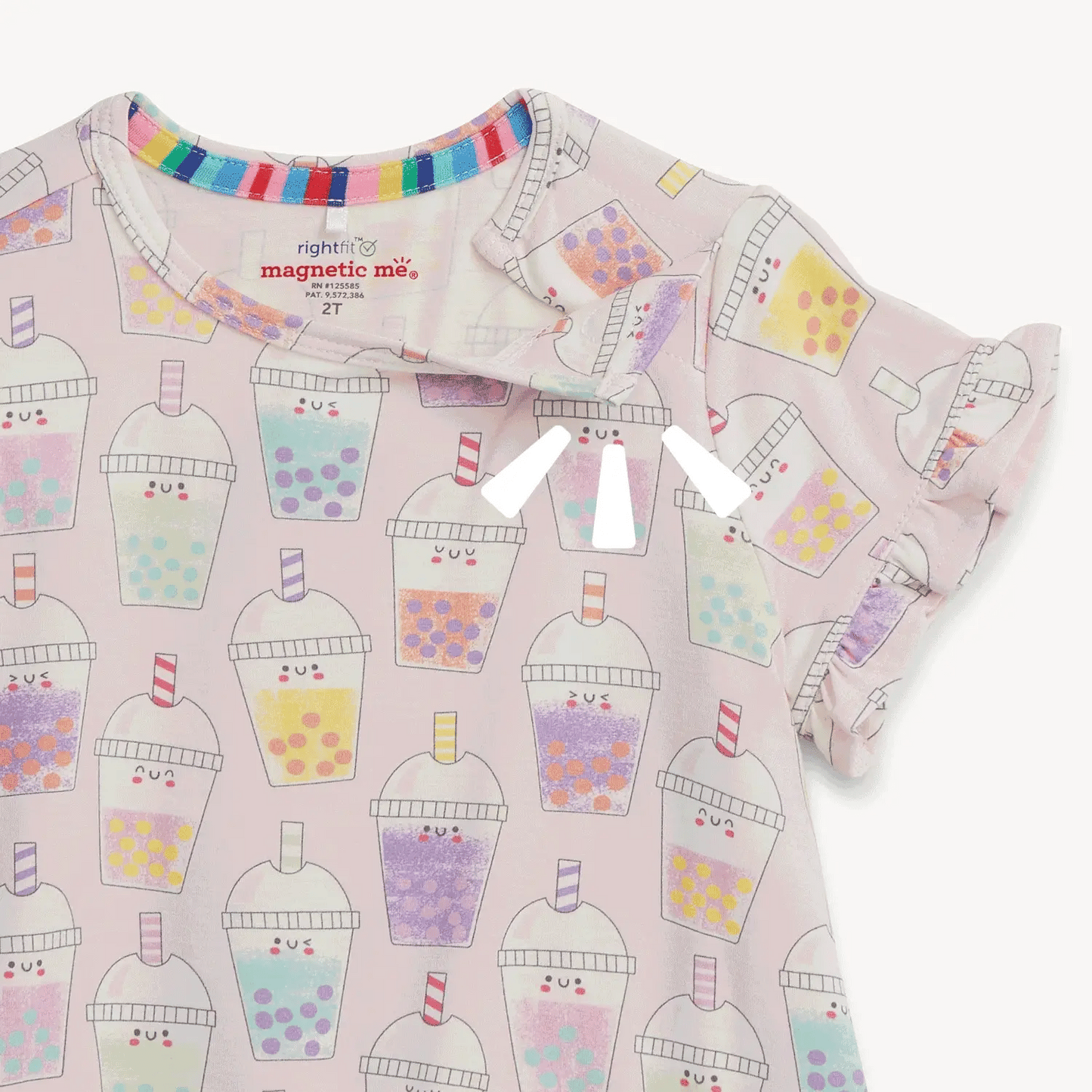 Boba Beau-Tea RightFit™ Magnetic Nightgown