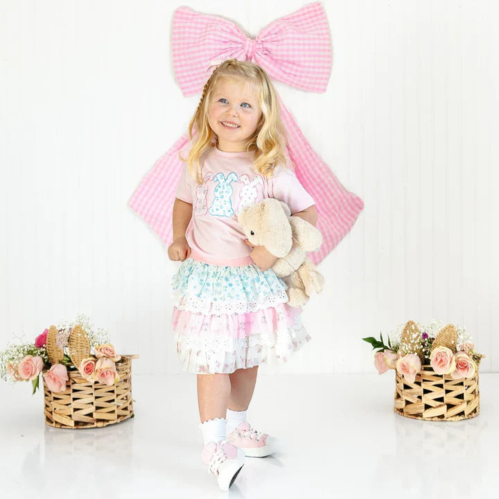 Floral & Lace Tiered Tutu