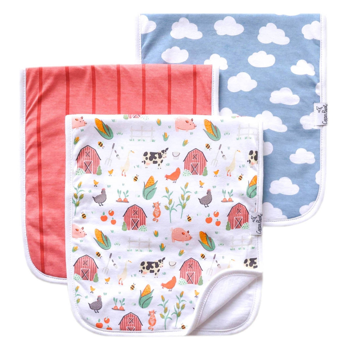 Farmstead Premium Burp Cloths