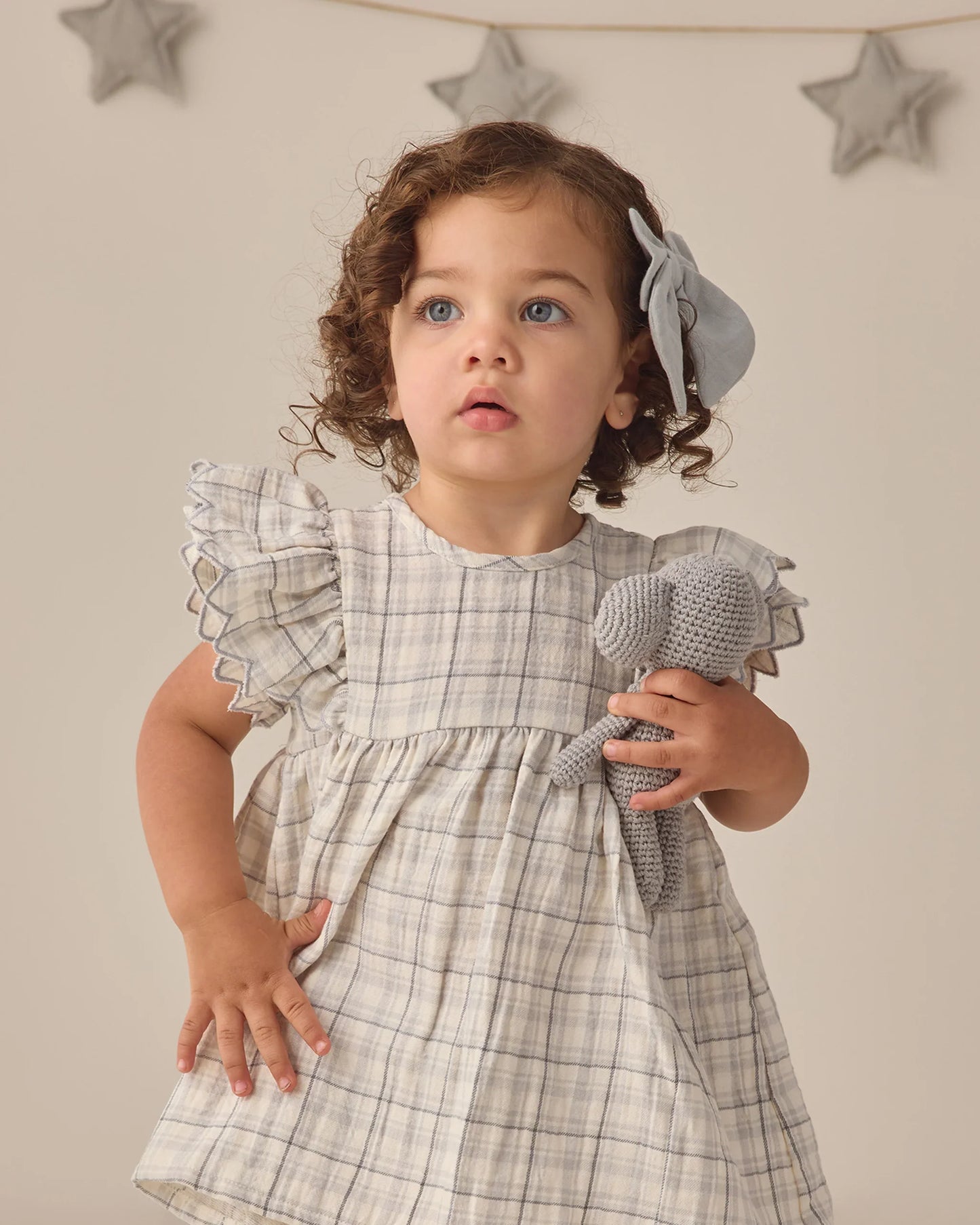 Blue Plaid Alina Dress