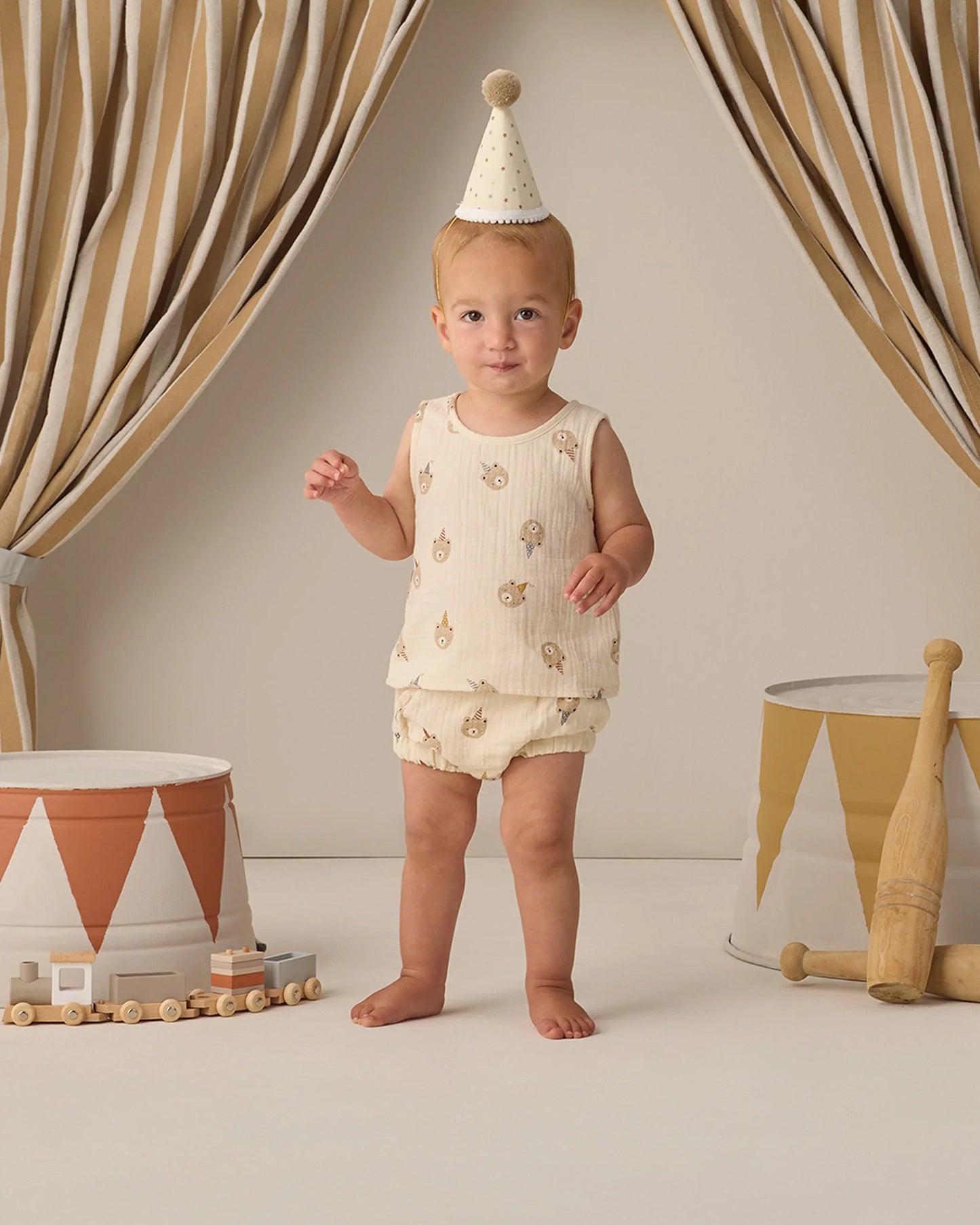 Party Bears Woven Tank Set