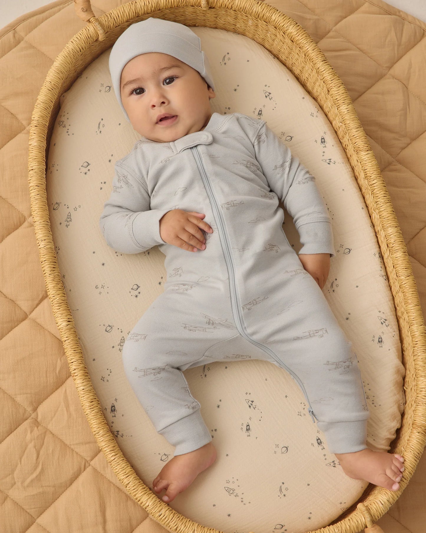 Sky Knotted Baby Hat