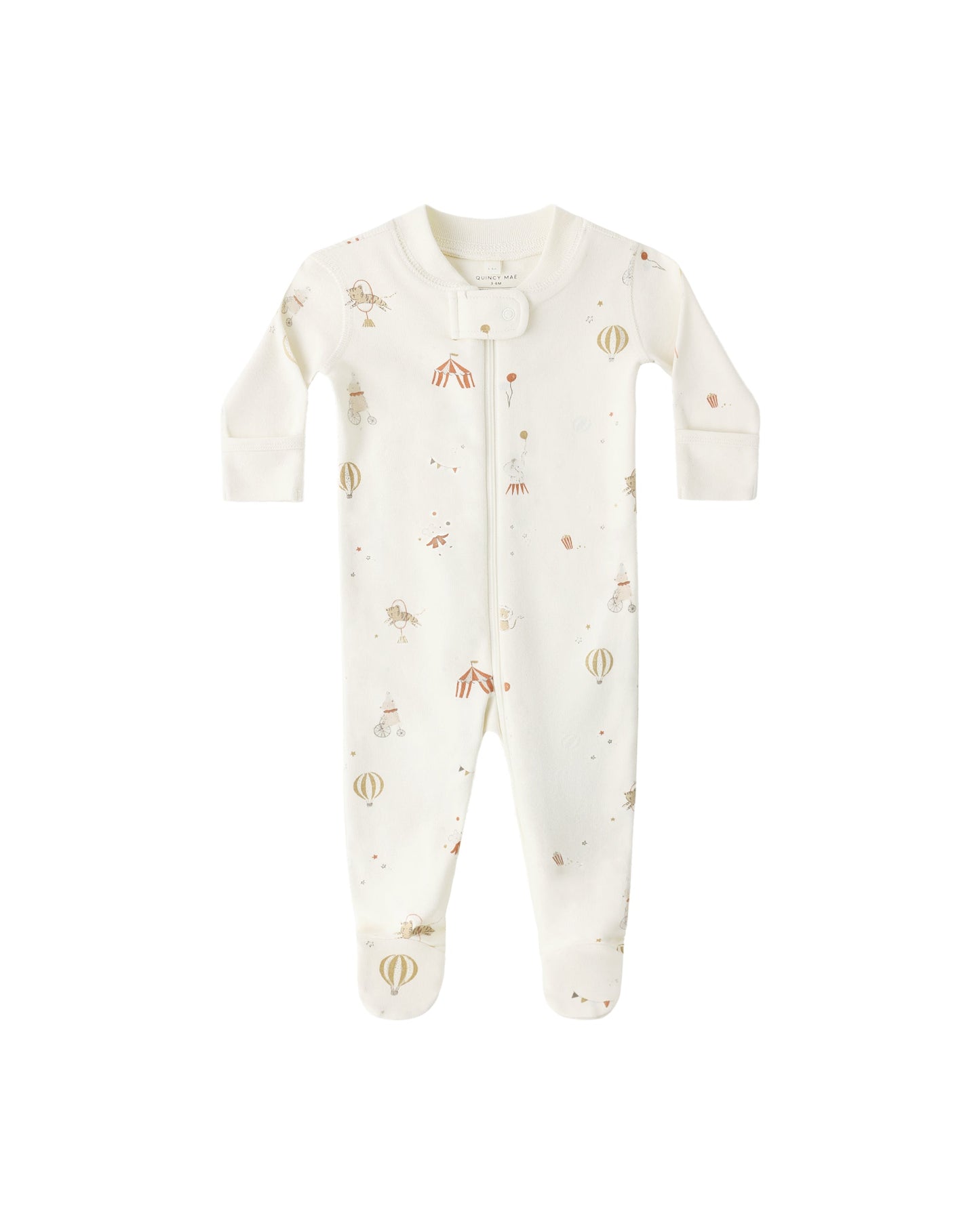 Carnival Zip Long Sleeve Sleeper Footie