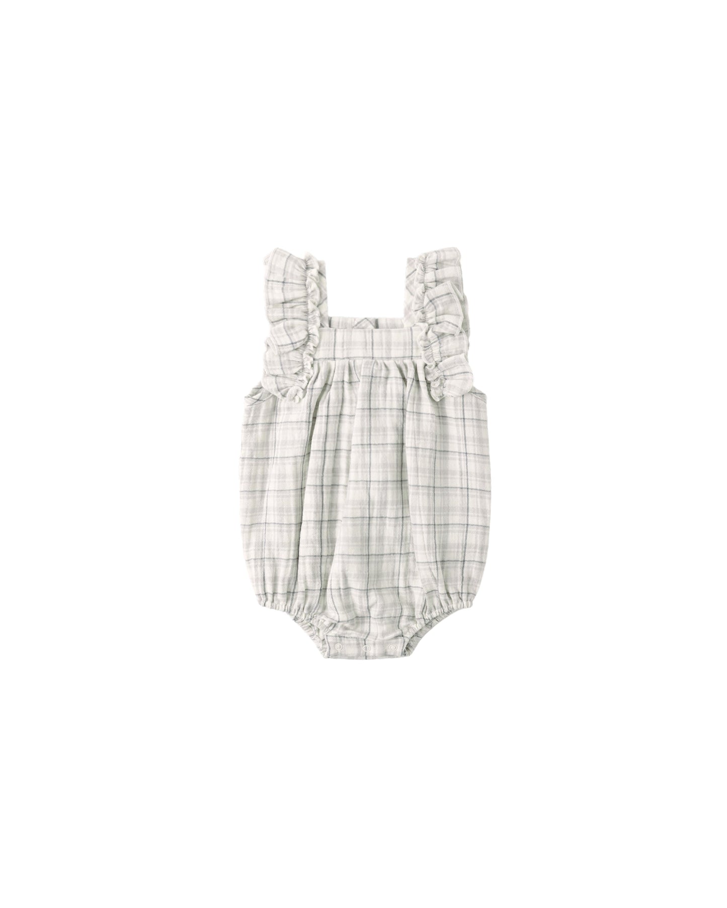 Blue Plaid Maya Romper