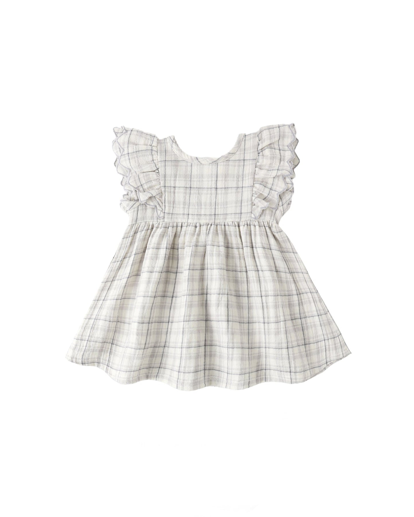 Blue Plaid Alina Dress