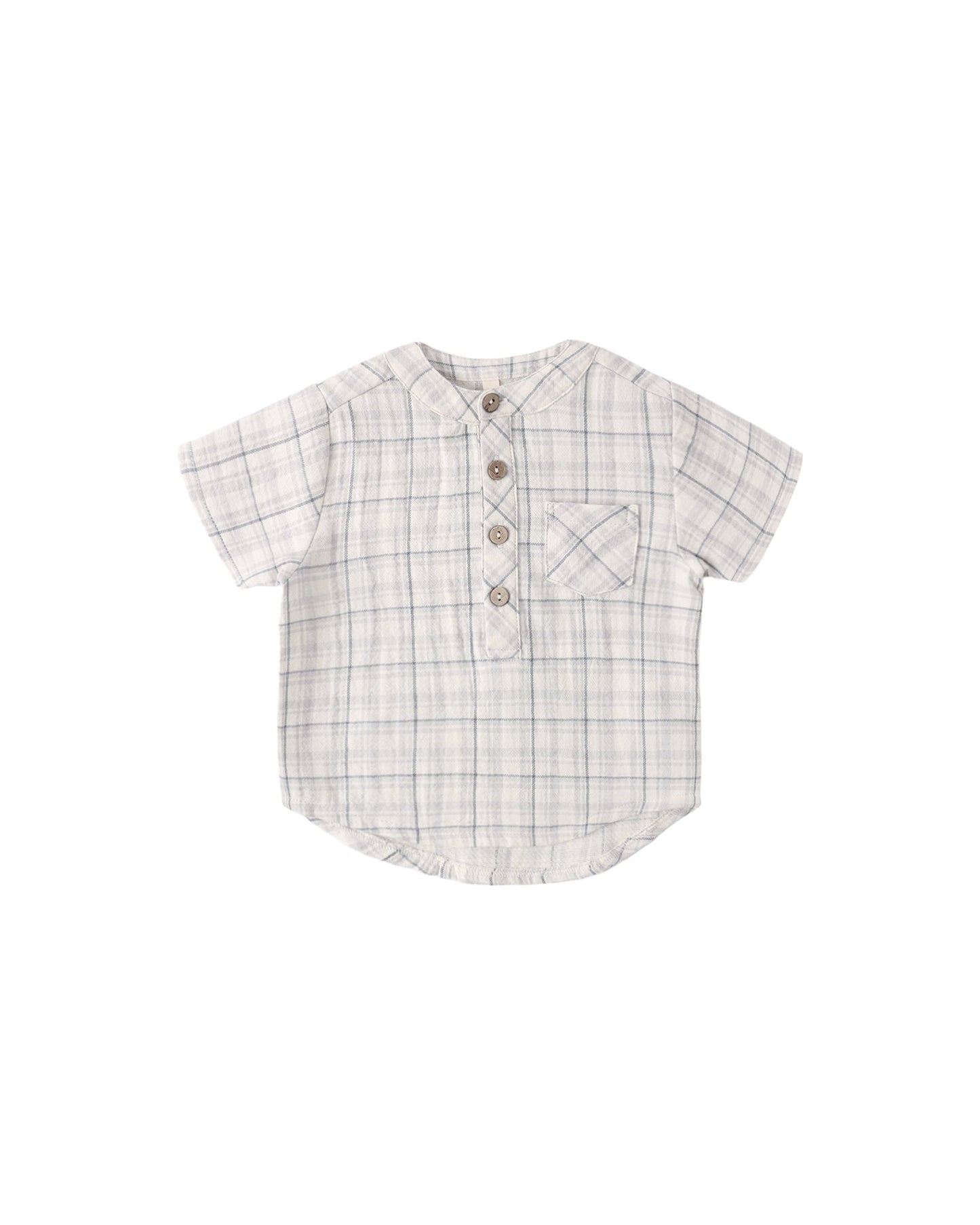 Blue Plaid Jaxson Shirt