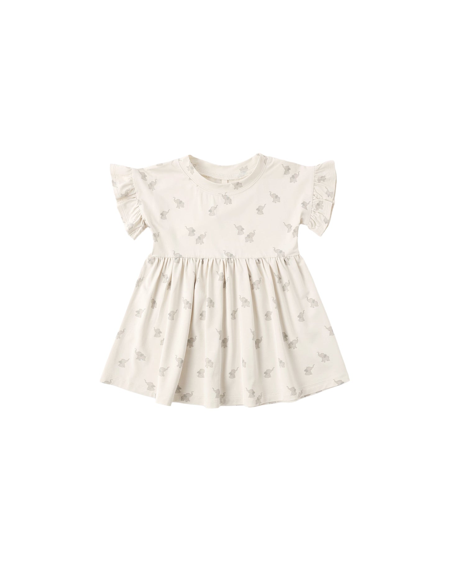 Elephants Bamboo Babydoll Dress