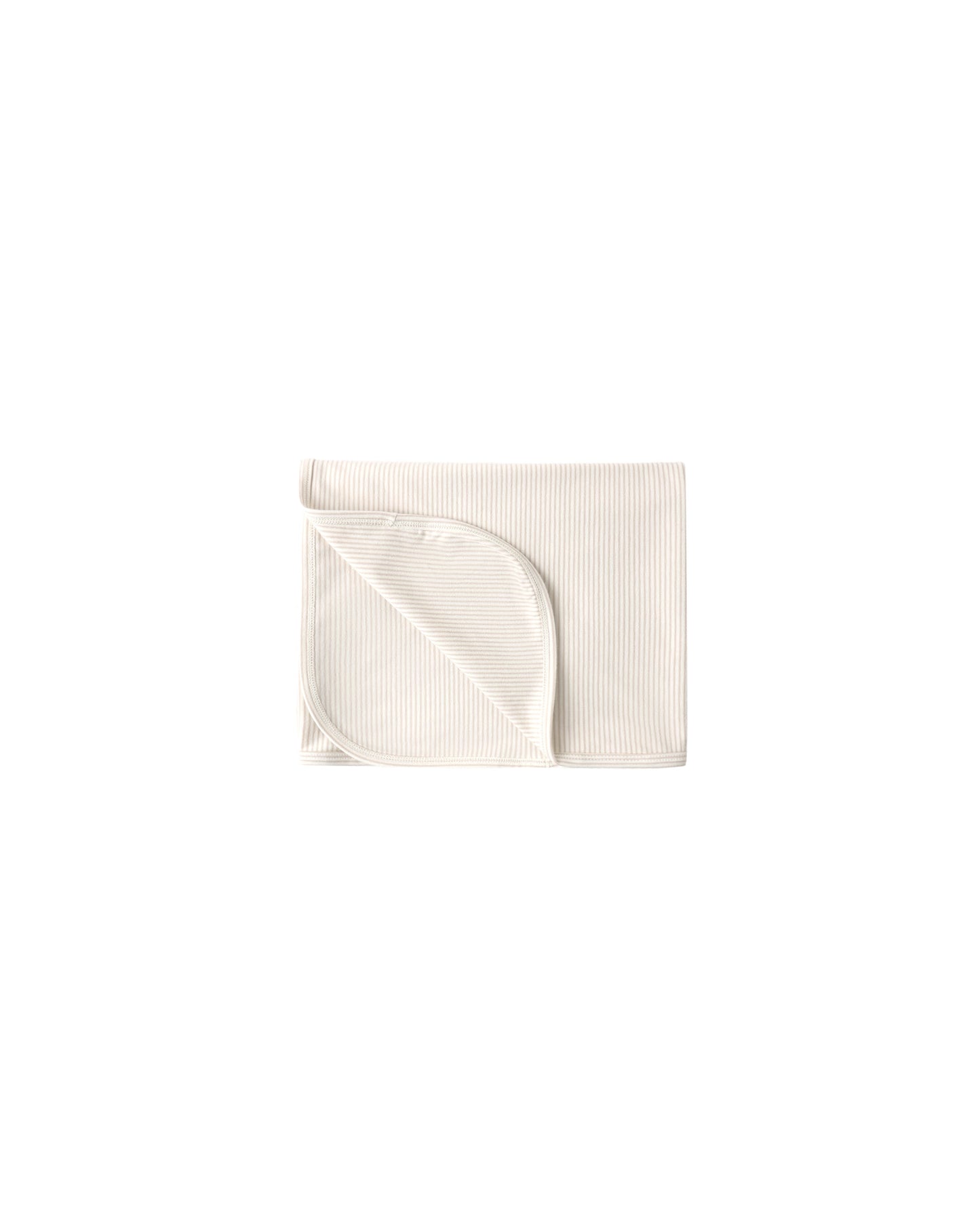 Oat Micro Stripe Swaddle