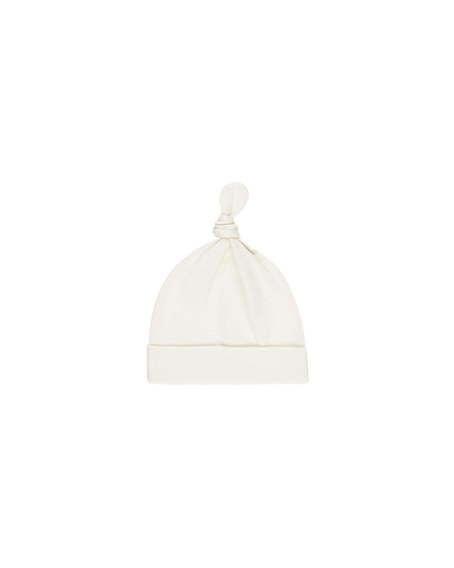 Natural Knotted Baby Hat