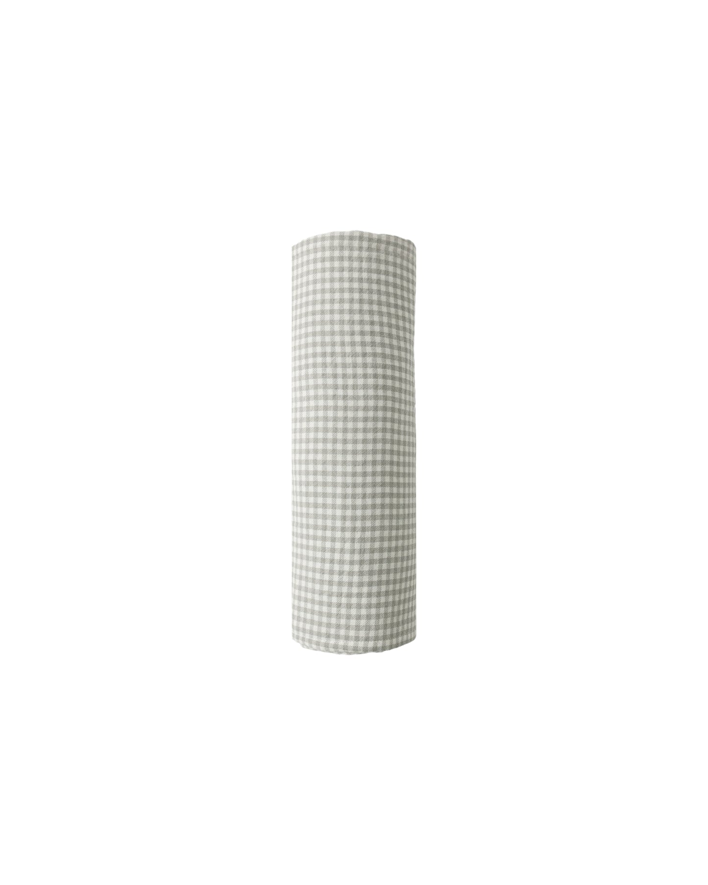 Sage Gingham Woven Swaddle