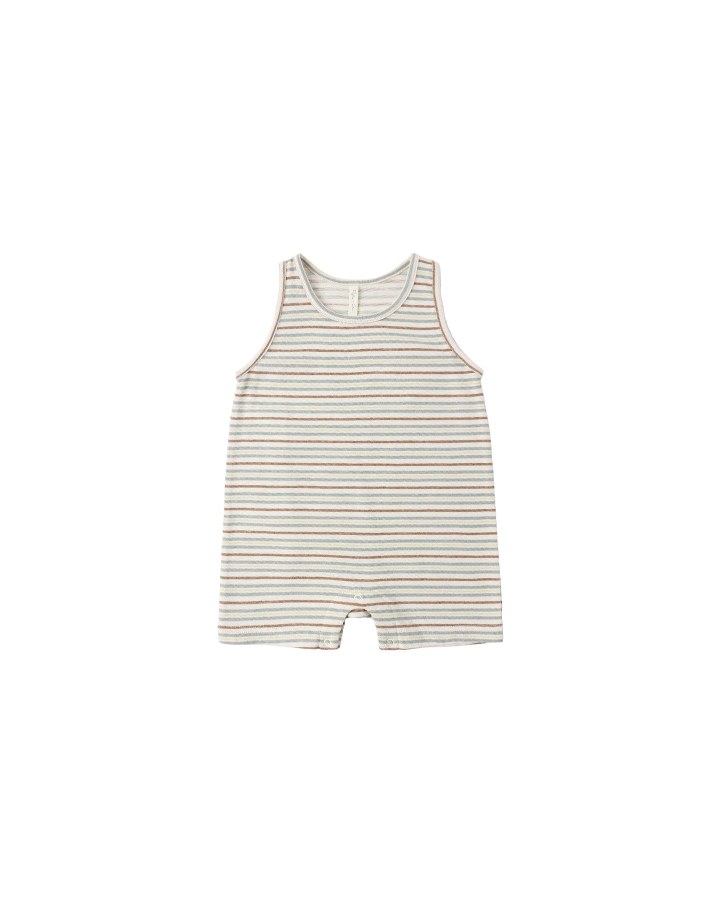 Vintage Stripe Sleeveless One Piece