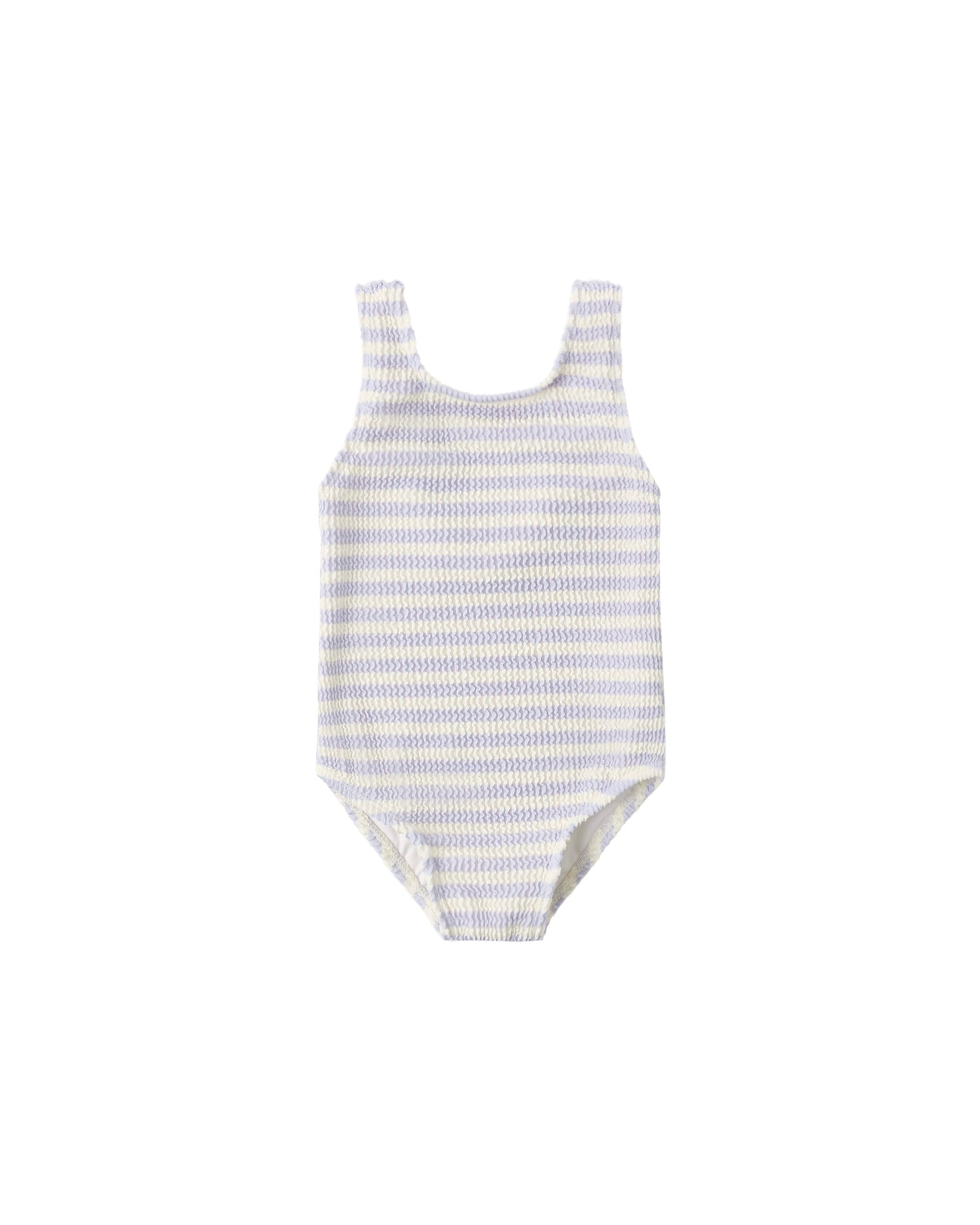 Periwinkle Stripe Moxie One Piece