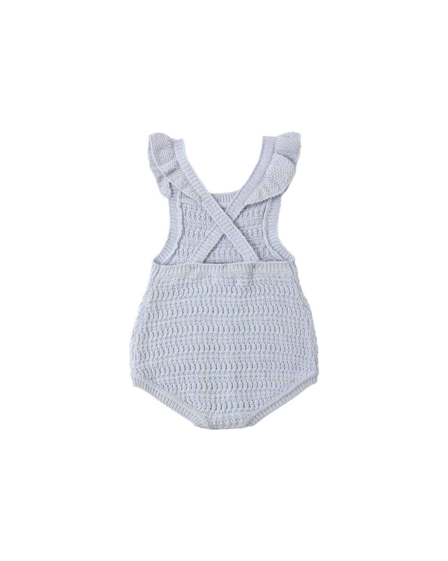 Periwinkle Crochet Romper