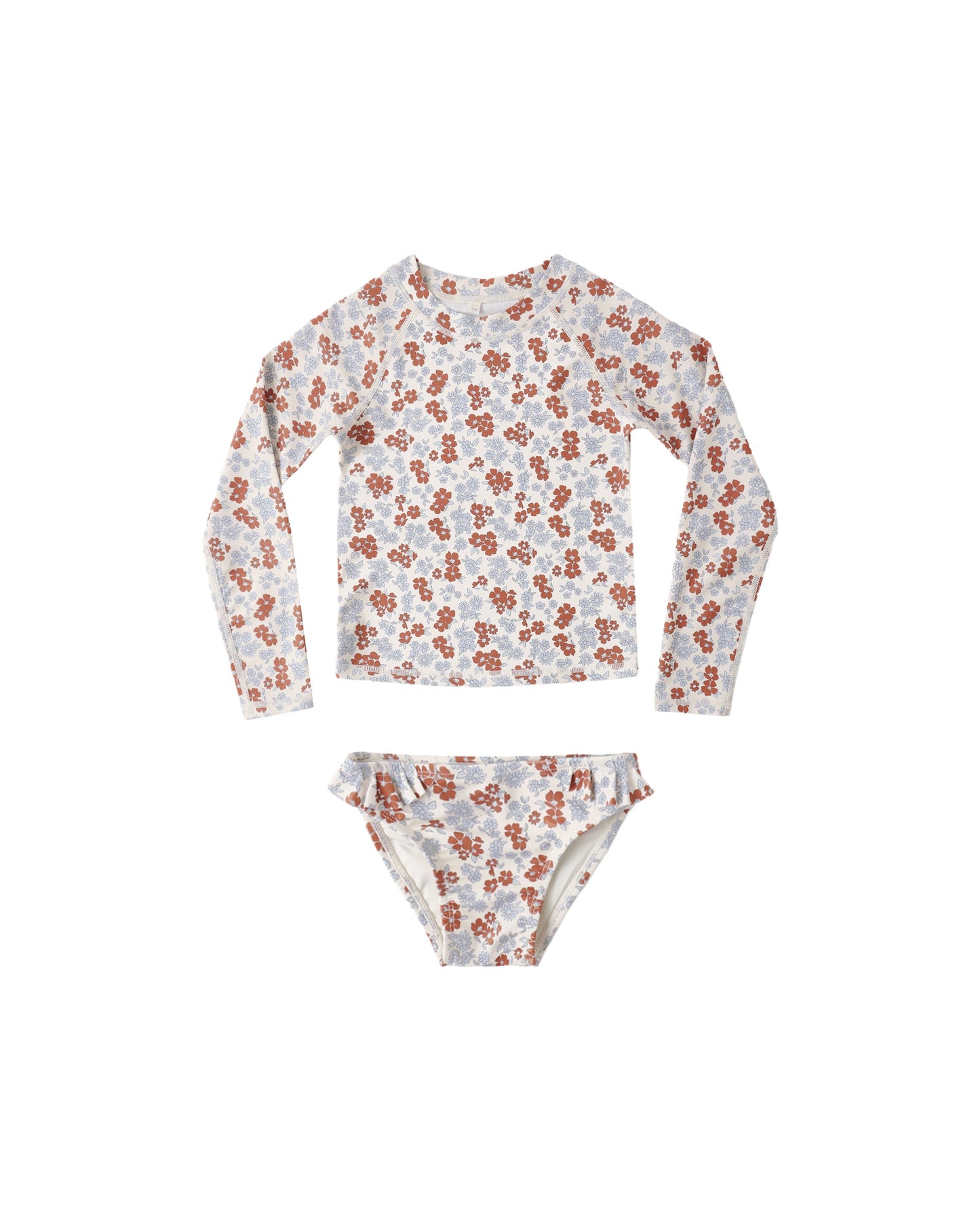 Americana Floral Maryn Rashguard Set