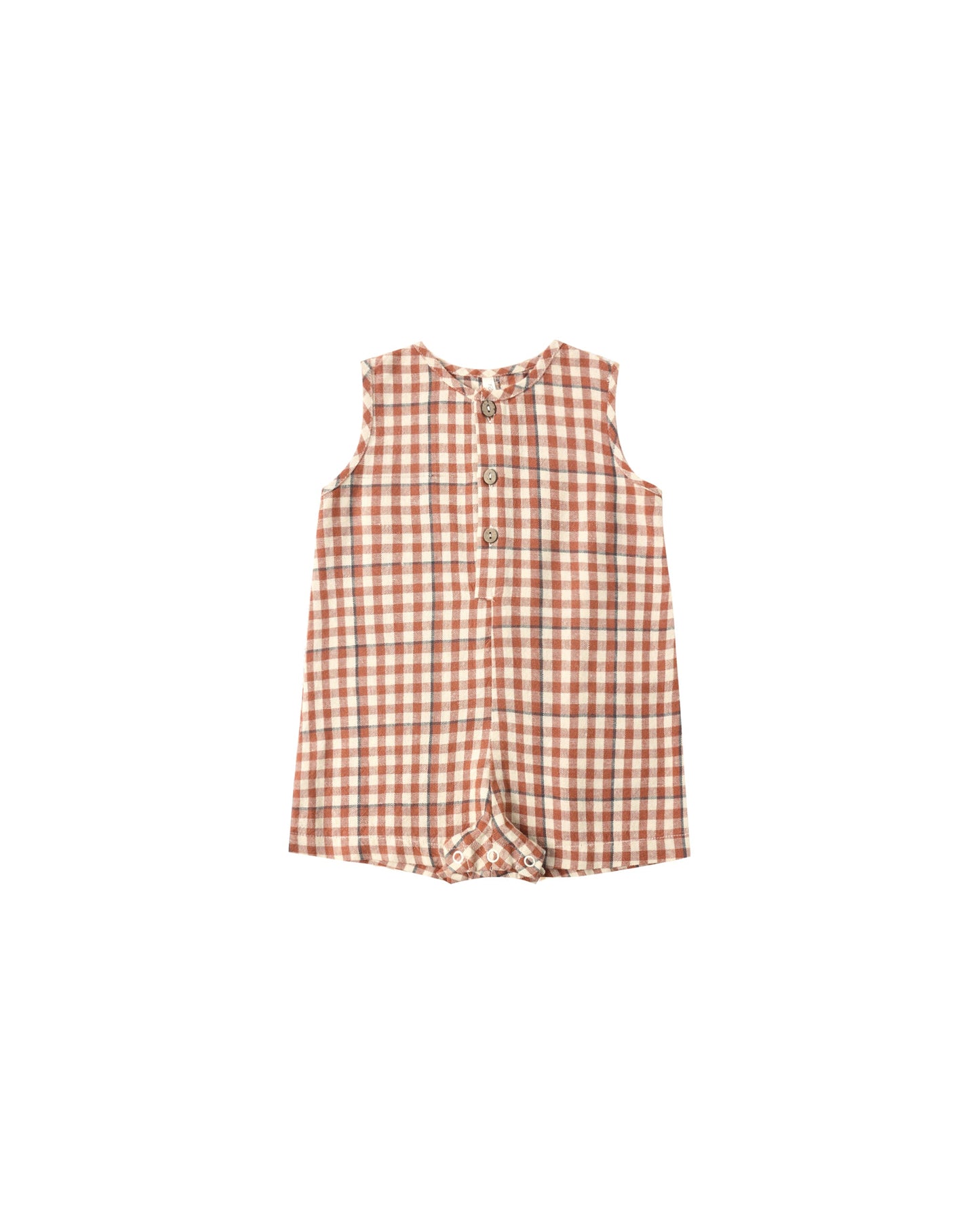Poppy Gingham Mavrick Romper