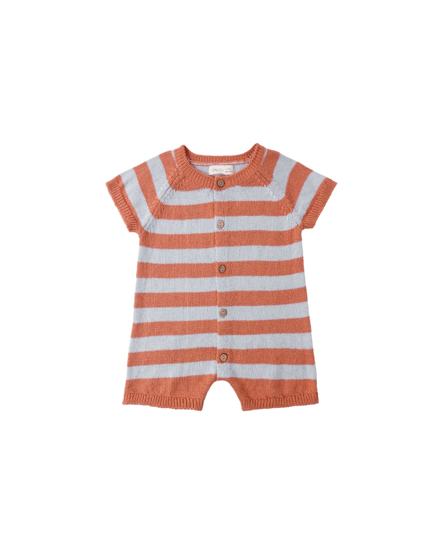 Americana Stripe Liam Knit Romper