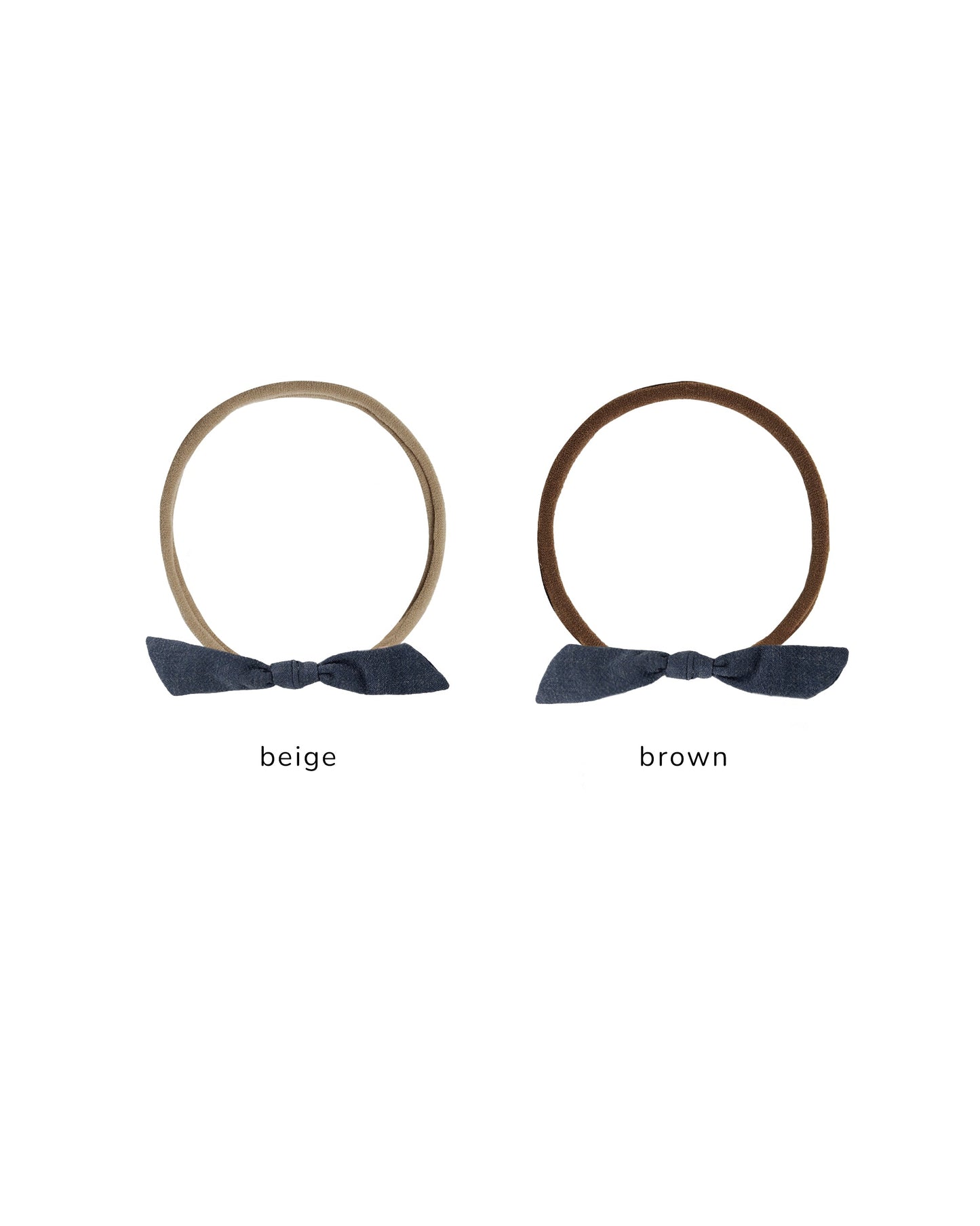 Navy Little Knot Headband