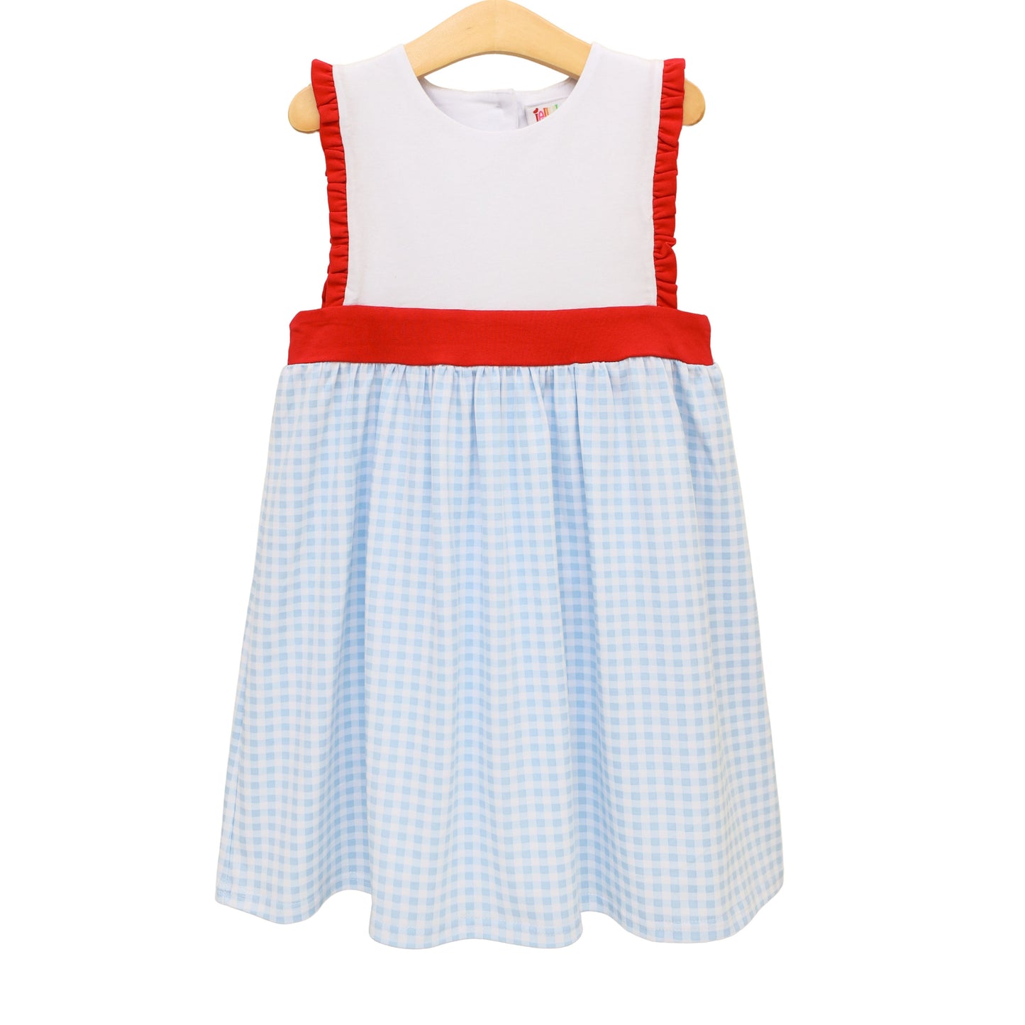 Southern Summer Gingham Sophia Dress