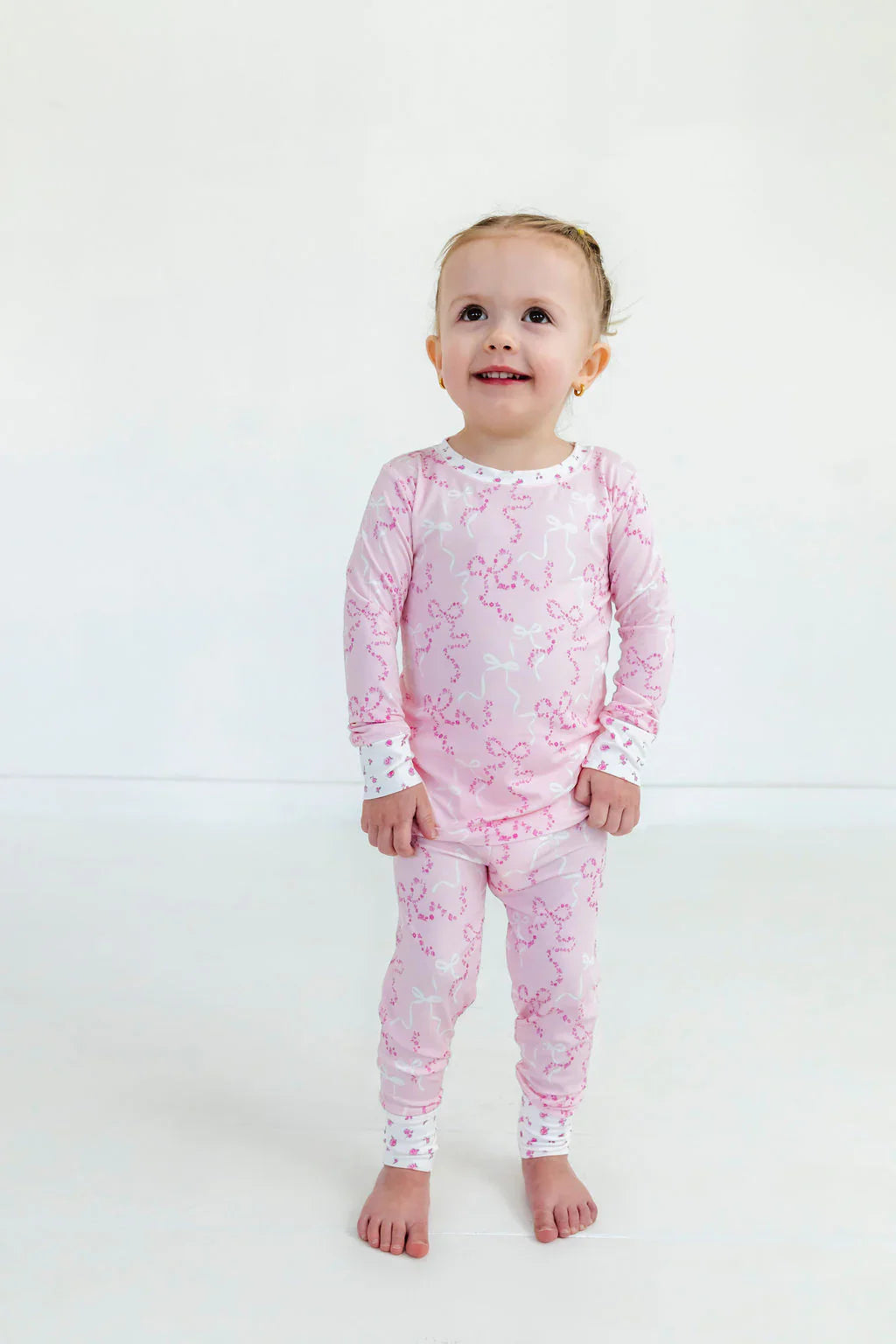Cora Floral Bows Two Piece Set