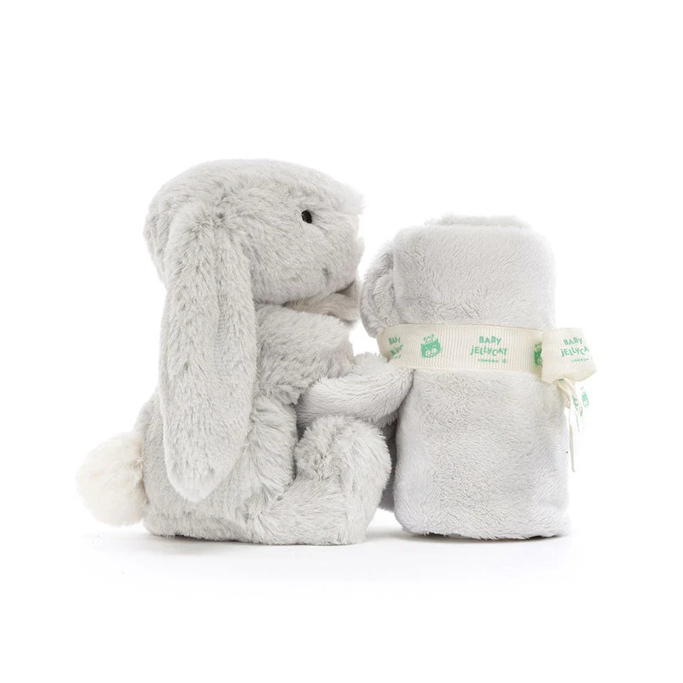 Jellycat - Bashful Grey Bunny Soother