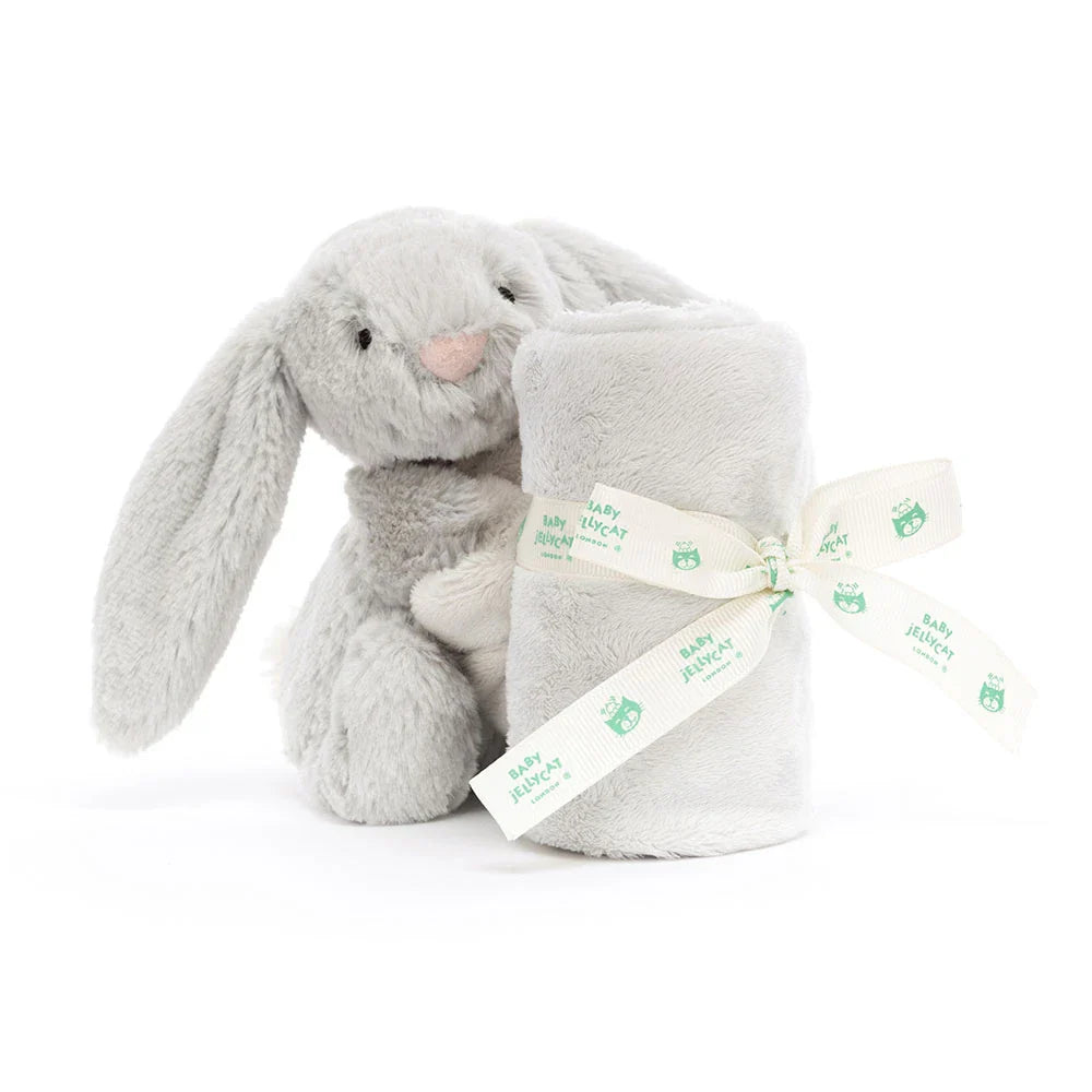 Jellycat - Bashful Grey Bunny Soother