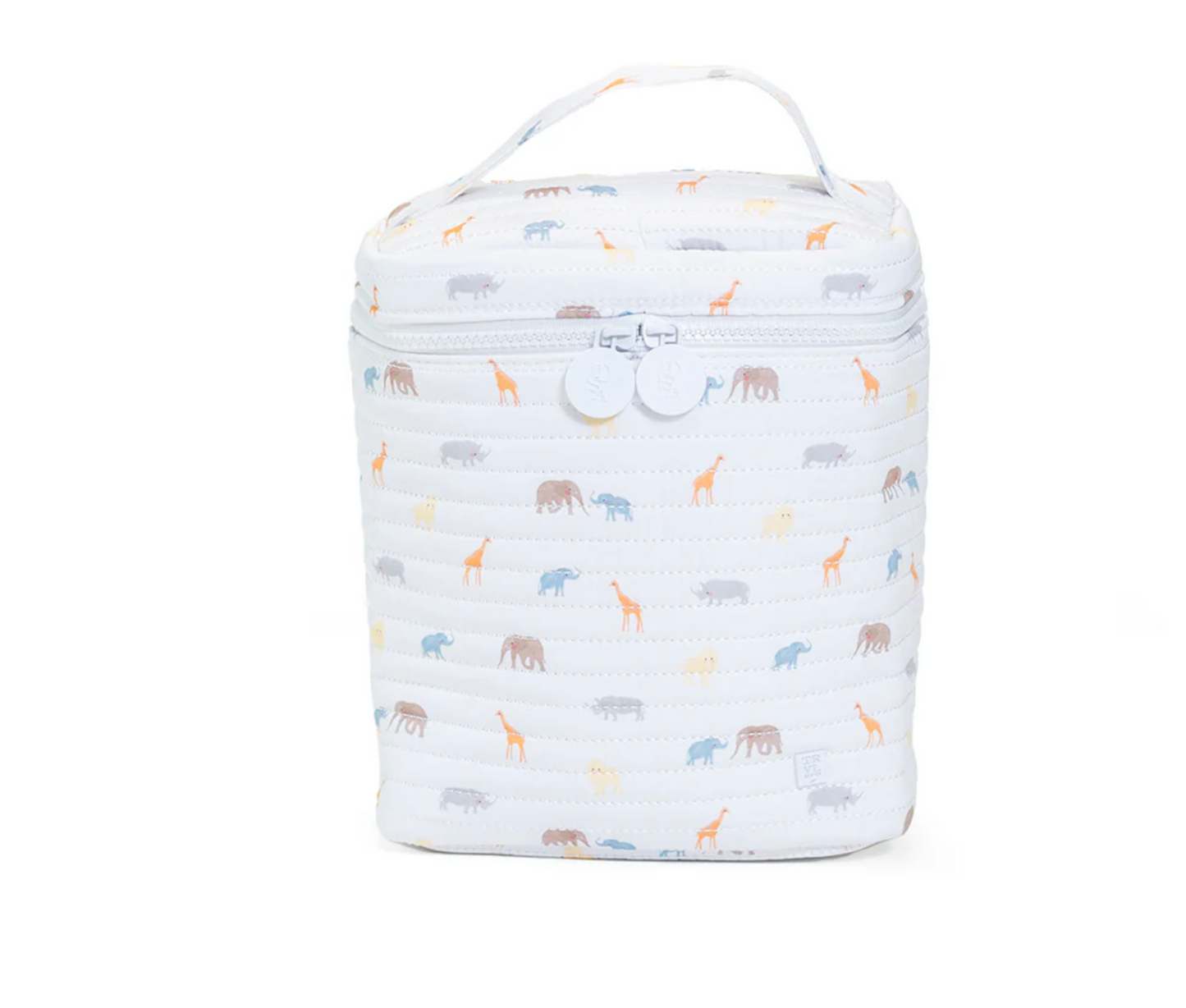 Quilted Go Go Insulated Lunch Bag Safari