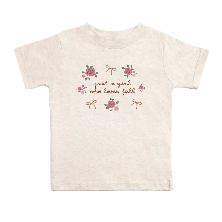 Just A Fall Girl Short Sleeve T-Shirt