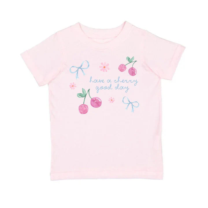Ballet Cherry Good Day Short Sleeve T-Shirt