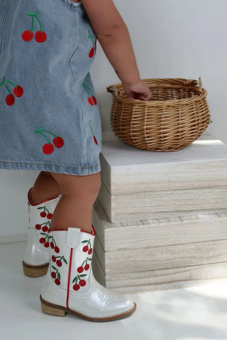 Cowgirl Wild Cherry Boots
