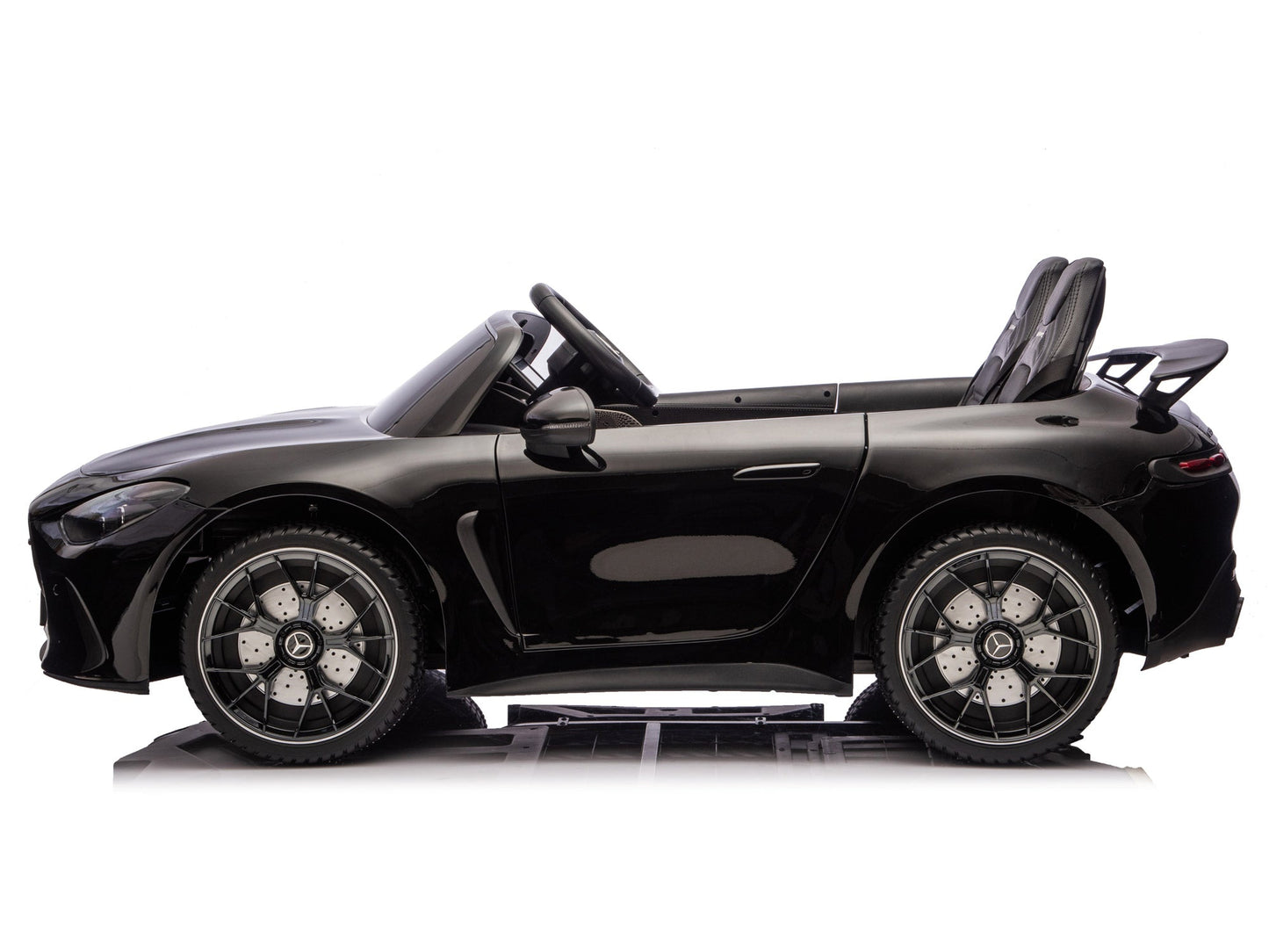 24V Mercedes AMG GT 63 Kids 2-Seater Ride On-Car - Black