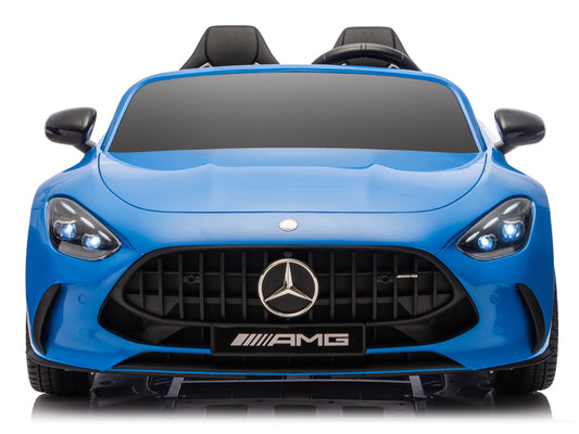 24V Mercedes AMG GT 63 Kids 2-Seater Ride On-Car - Blue