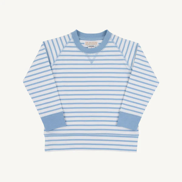 Sarasota Sky Stripe/Sarasota Sky Cassidy Comfy Crewneck