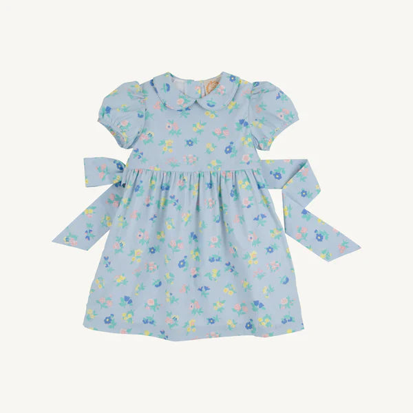 Little London Flowers Cindy Lou Sash Dress - Broadcloth
