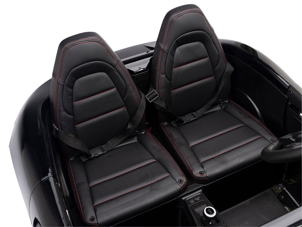 24V Super Sport GT Kids Ride On Car - Black