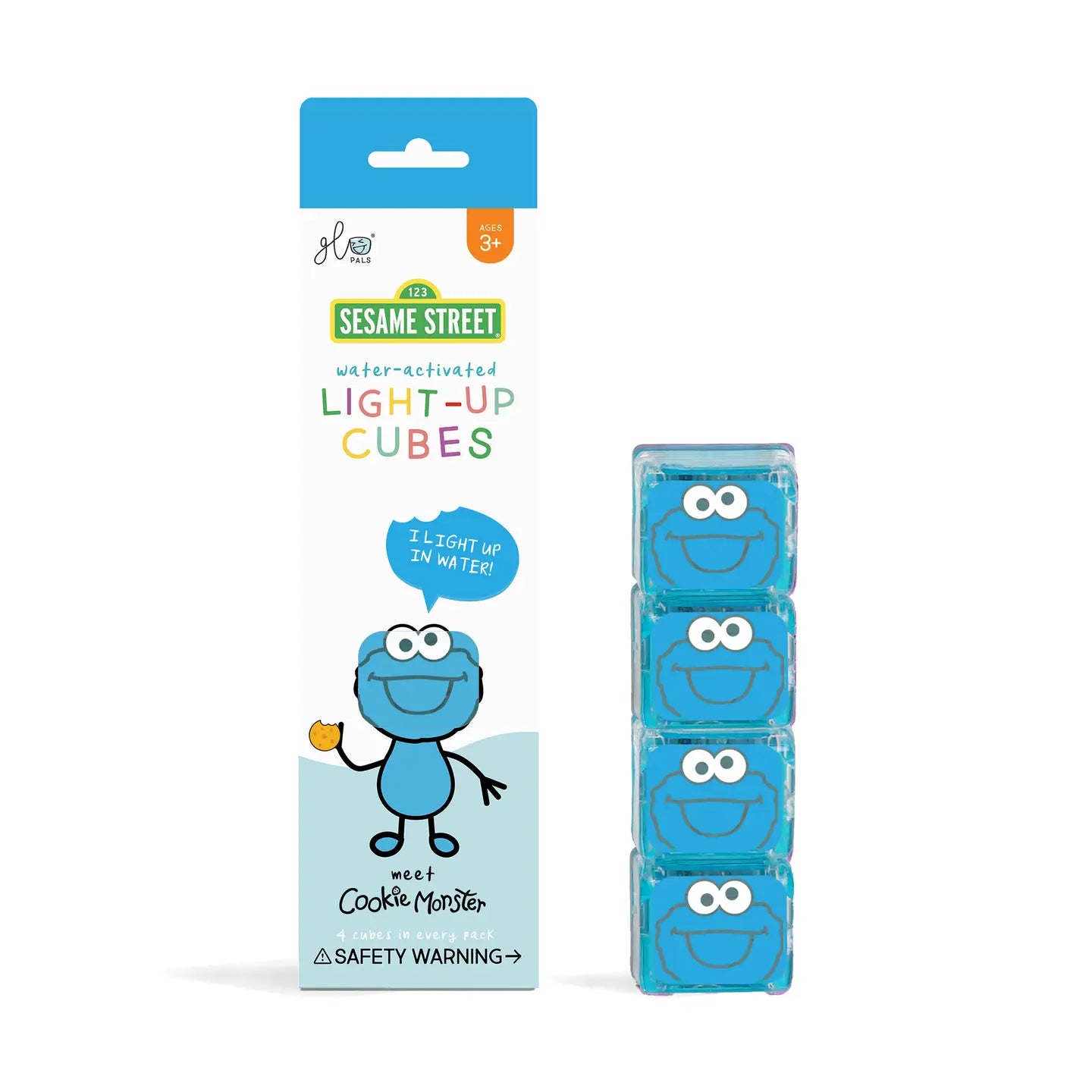 Cookie Monster - Sesame Street Light-Up Cubes