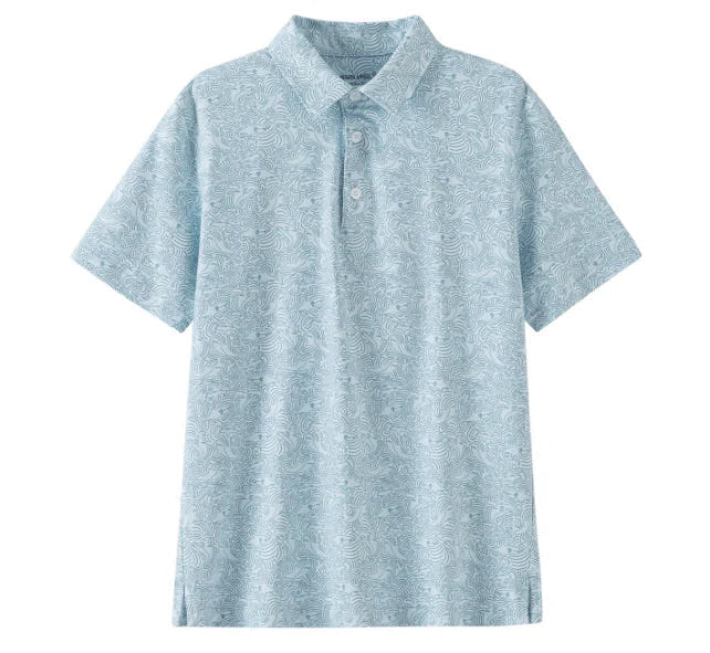 Fins Up Performance Polo