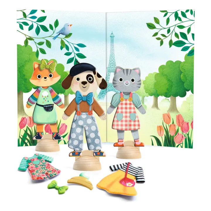 Bonjour Paris Collage Craft  Kit
