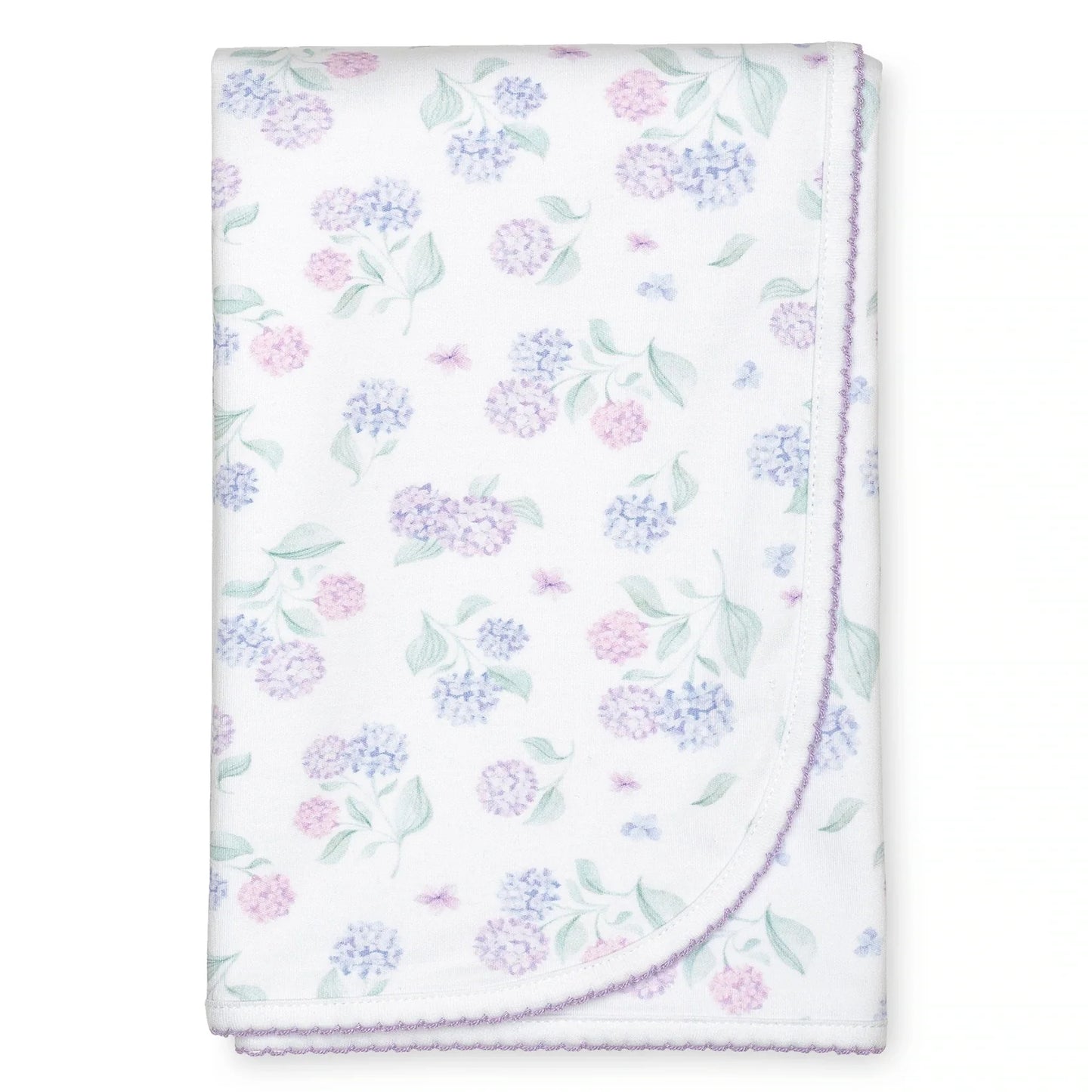 Lavender Bow - Hydrangea Blanket