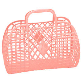 Sun Jellies - Large Retro Basket - Peach