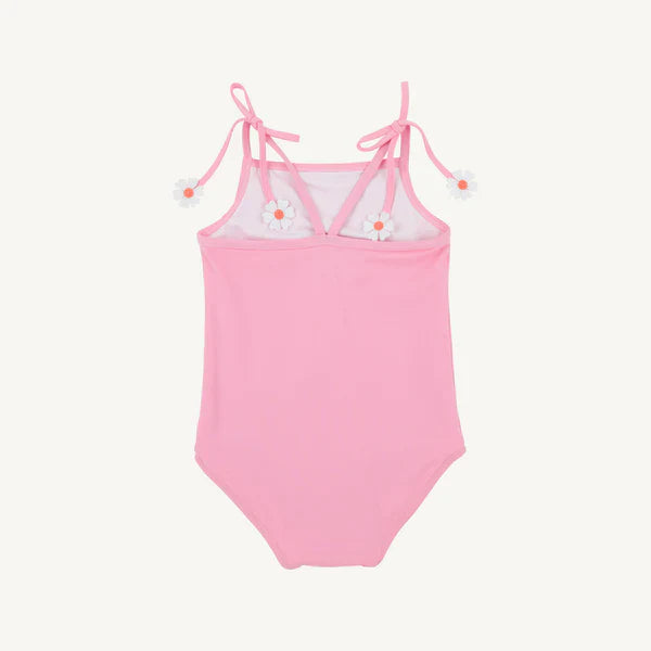 Hamptons Hot Pink Seashore Sherbert Floral St Lucia Swimsuit