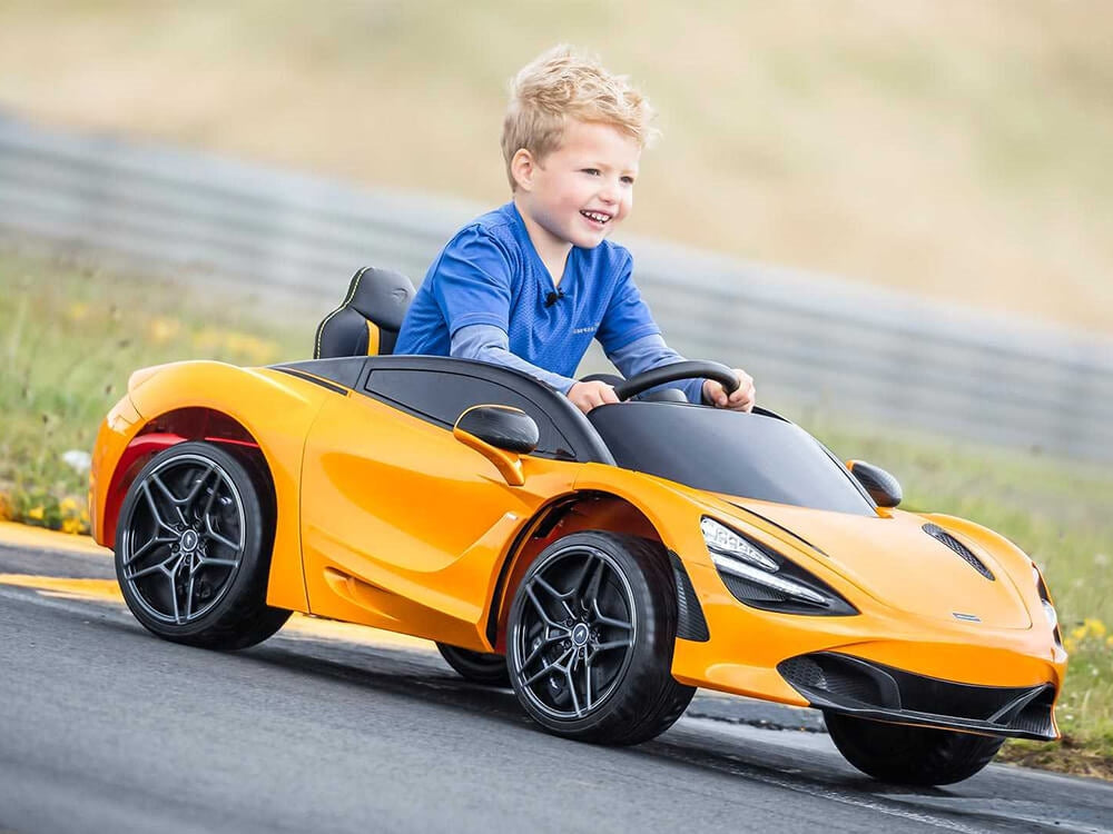 McLaren 720S 12V Kids Electric Ride On Car w/ Remote Control - Painted Red