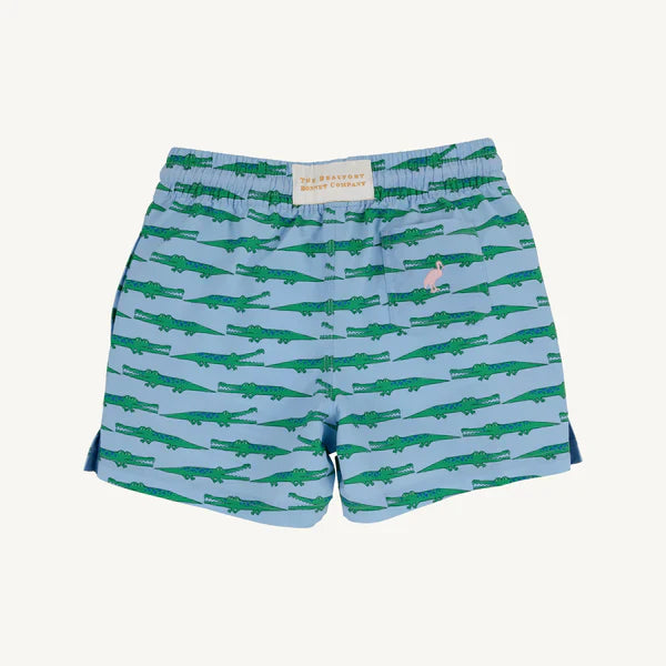 See Ya Later Alligator with Palm Beach Pink Tortola Trunks