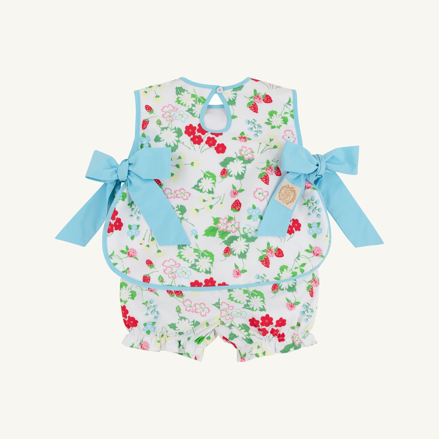 Berry Sweet/Belhaven Blue Talbott Tie Side