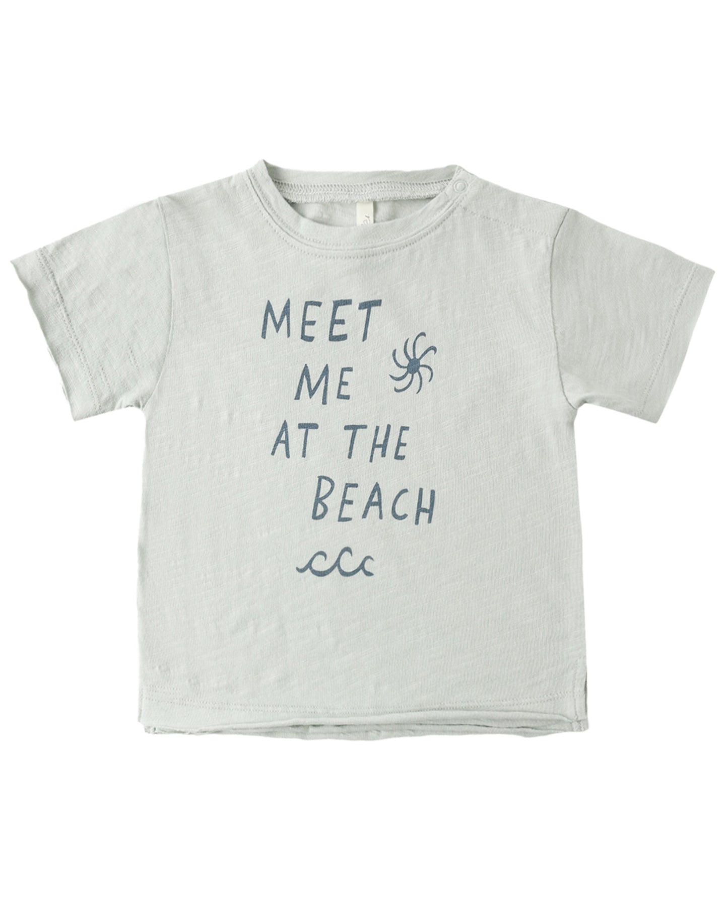 Meet me at the Beach Raw Edge Tee
