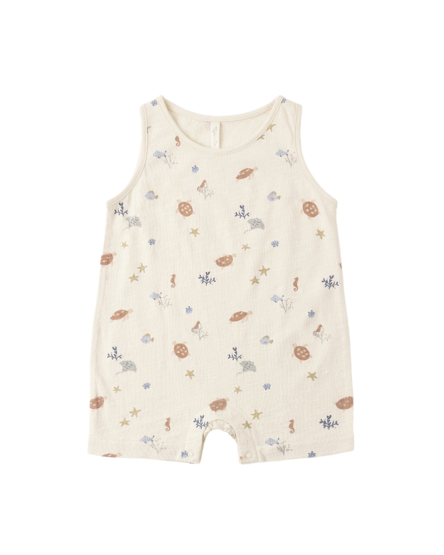Aquatic Sleeveless One Piece